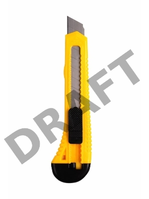 Нож с сегментированным лезвием 18 мм корпус пластик | 12-4903 | REXANT