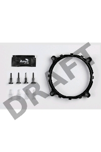 Кулер Aerocool BAS U-PWM Soc-FM2+/AM2+/AM3+/AM4/1150/1151/1155/ 4-pin 15-26dB Al 110W 361gr Ret