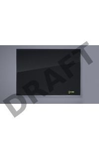 Демонстрационная доска Cactus CS-GBD-90x120-BK стекло стеклянная 90x120см черный