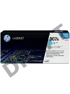 Тонер-картридж HP CE741A голубой Color LJ CP5225 (7300стр.)