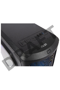 Корпус Hiper M62 черный без БП ATX 1x120mm 2xUSB2.0 1xUSB3.0 audio bott PSU