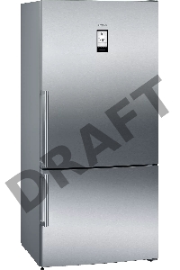 Отдельностоящий холодильник с морозильной камерой снизу SIEMENS KG86NAI30M iQ300