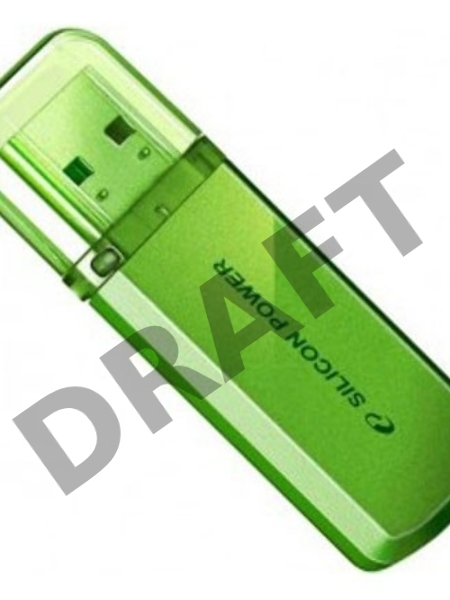 Флеш Диск Silicon Power 32Gb Helios 101 SP032GBUF2101V1N USB2.0 зеленый