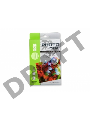 Фотобумага Cactus CS-GA623050 глянцевая A6 230 г/м2 50 листов