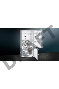 Отдельностоящий холодильник с морозильной камерой снизу SIEMENS KG86NAI30M iQ300