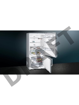 Отдельностоящий холодильник с морозильной камерой снизу SIEMENS KG86NAI30M iQ300