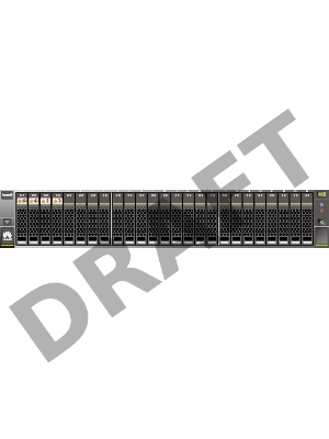 Система хранения данных RACK 2200V3/25-2 12GE 0GB/16GB/AC SAN HUAWEI