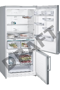 Отдельностоящий холодильник с морозильной камерой снизу SIEMENS KG86NAI30M iQ300