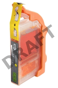 Картридж струйный Cactus CS-CLI8Y желтый для Canon MP470 MP500 MP510 MP520 MP530 (12ml)