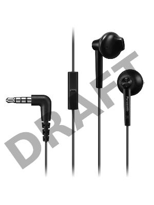 Гарнитура Panasonic RP-TCM55GC-K Чёрные