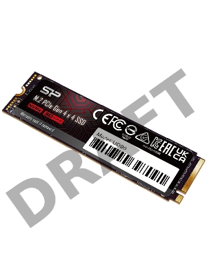 Накопитель SSD Silicon Power PCI-E 4.0 x4 500Gb SP500GBP44UD9005 M-Series UD90 M.2 2280
