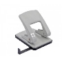 Дырокол Kw-Trio Stylish Heavy Duty 976L/GR макс.:40лист. металл серый отв.:2 с линейкой