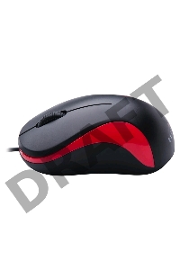 Мышь Oklick 115S for Notebooks Black/Red Optical 1000DPI USB