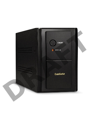 ИБП ExeGate SpecialPro UNB-1600.LED.AVR.EURO.RJ <1600VA/950W, LED, AVR, 4 евророзетки, RJ45/11, Black>