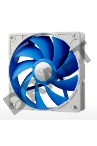 Вентилятор DEEPCOOL UF120 120x120x26мм Ultra silent (PWM, 36шт./кор, эластичная  рамка, супертихий,2Ball) Retail BOX