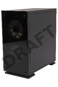 Корпус Hiper M65 черный без БП ATX 3x120mm 1xUSB2.0 1xUSB3.0 audio bott PSU