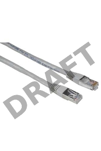 Патч-корд Hama H-30592 8p8c (RJ45) (m-m) CAT5e STP 3.0 м 1000 Мбит/с серый 
