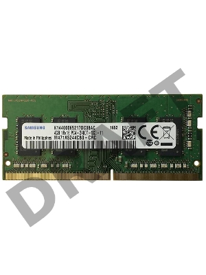 Модуль памяти SAMSUNG 4GB SODIMM DDR4, 2,400Mhz, 1.2V