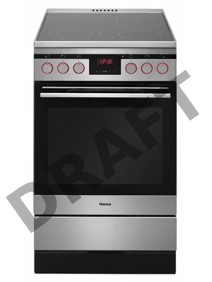 Плита электрическая Hansa FCCX58235 нержавеющая сталь