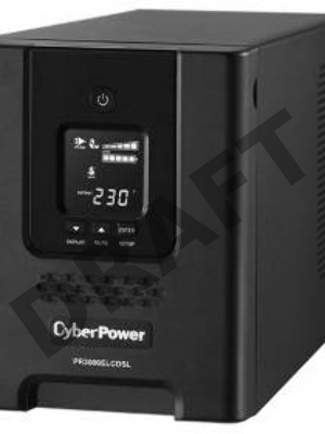 Источник бесперебойного питания CyberPower PR3000ELCDSL 3000VA/2700W USB/RJ11/45 (9 IEC)