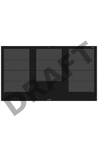 Встраиваемая индукционная варочная поверхность SIEMENS EX975KXW1E IQ700 90см  безрамочный дизайн 3 Flex  зоны  11,1КВт, 17 уровней рег.  Home Connect