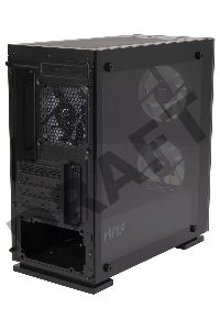 Корпус Hiper M65 черный без БП ATX 3x120mm 1xUSB2.0 1xUSB3.0 audio bott PSU