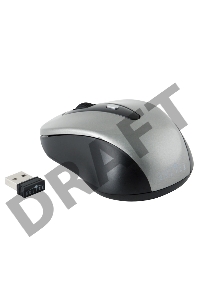 Мышь Oklick 435MW серый/черный оптическая (1600dpi) беспроводная USB (3but)