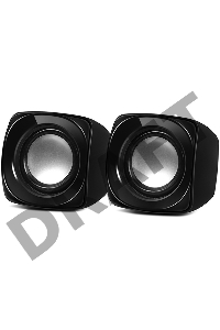 Колонки Sven 120 2.0 черный 5Вт