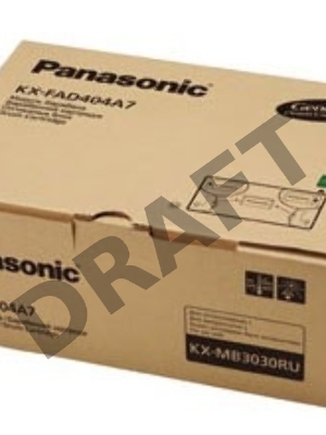 Фотобарабан (Drum) Panasonic KX-FAD404A7 ч/б.печ.:20000стр монохромный (принтеры и МФУ) для KX-MB3030RU