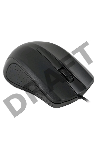Мышь Oklick 225M черный оптическая (1200dpi) USB (2but)