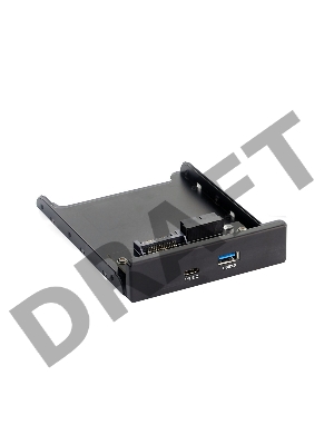 Планка USB на переднюю панель Exegate U3H-617, 3,5