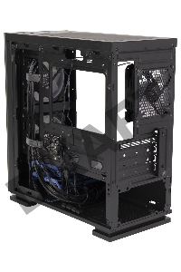 Корпус Hiper M65 черный без БП ATX 3x120mm 1xUSB2.0 1xUSB3.0 audio bott PSU