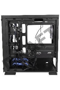 Корпус Hiper M65 черный без БП ATX 3x120mm 1xUSB2.0 1xUSB3.0 audio bott PSU