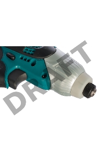 Дрель-шуруповерт Makita TD0101F Шуруповерт уд,{230Вт,0-3200у\м,6-ти гран 6.35,100Нм,0.99кг,кор,M4-M14,бита Philips,подсветка}