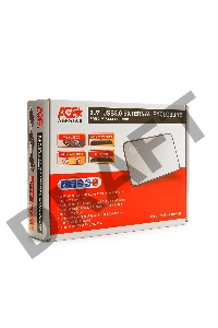 Внешний корпус для HDD AgeStar 3UB2A8 SATA II пластик/алюминий черный 2.5