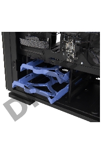 Корпус Hiper M65 черный без БП ATX 3x120mm 1xUSB2.0 1xUSB3.0 audio bott PSU