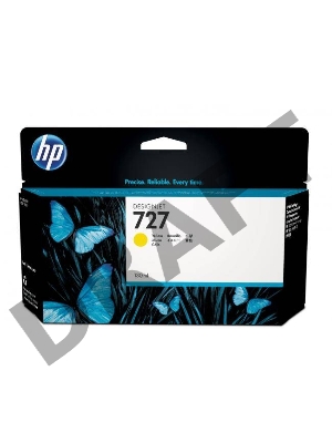 Картридж струйный HP 727 B3P21A желтый для HP DJ T920/T1500 (130мл)