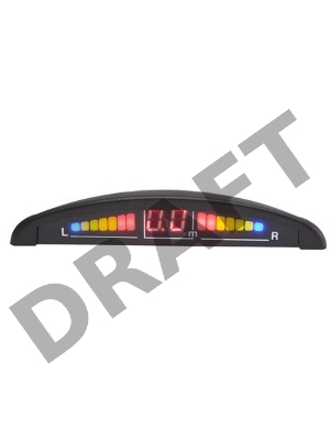 Парковочный Радар Sho-Me Y-2616N04 4 датчика 22мм черный