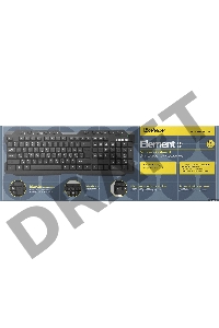 Беспроводная клавиатура Defender Element HB-195 RU,черный,мультимедиа