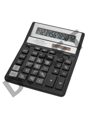 Калькулятор бухгалтерский Citizen SDC-888XBK черный 12-разр.