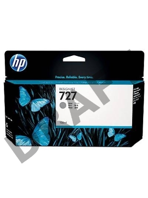 Картридж струйный HP 727 B3P24A серый для HP DJ T920/T1500 (130мл)