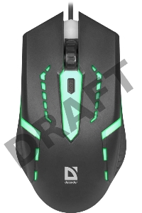 Мышь DEFENDER USB OPTICAL HIT MB-601 BLACK 52601