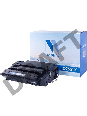 Картридж NV Print совместимый HP Q7551X для LJ P3005/M3027/3035 (13000k)