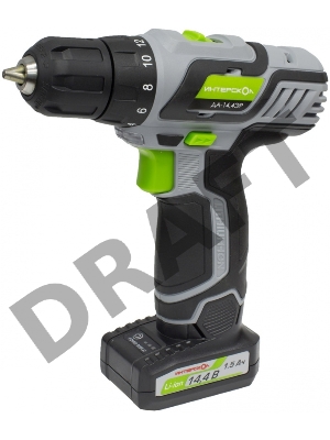 Дрель-шуруповерт  ИНТЕРСКОЛ ДА-14,4ЭР акк. дрель-шуруп Li-ion [535.0.2.01] {Li-ion, 2 аккум., 1,5Ач}