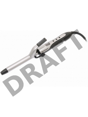 Щипцы Harizma Curl Control макс.темп.:210С покрытие:керамико-турмалиновое белый