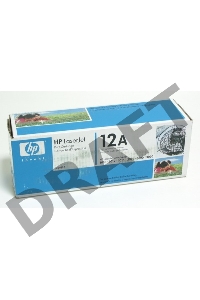 Тонер-картридж HP Q2612A черный для LaserJet 1010/1018/1020/1012/1015/3015/3020/3030 (2000стр.)