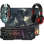 Клавиатура + мышка +PAD +HEADSET TARGET MKP-350 52350 DEFENDER