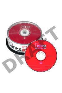 Диск CD-R Mirex 700 Mb, 48х, HotLine, Cake Box (25), (25/300)