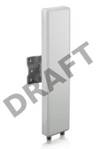 Антенна Zyxel (ANT1314) 2,4 ГГц 14 dBi секторная Wi-Fi антенна MIMO с двумя разъемами N-type для городской сети