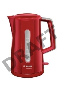 Чайник электрический Bosch TWK3A014 красный